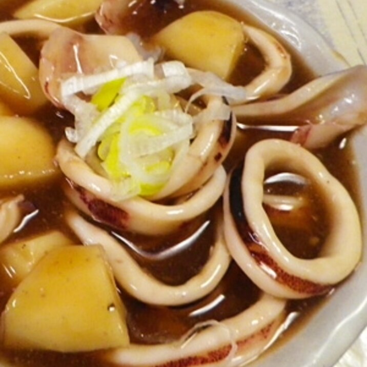 大和芋イカの簡単煮